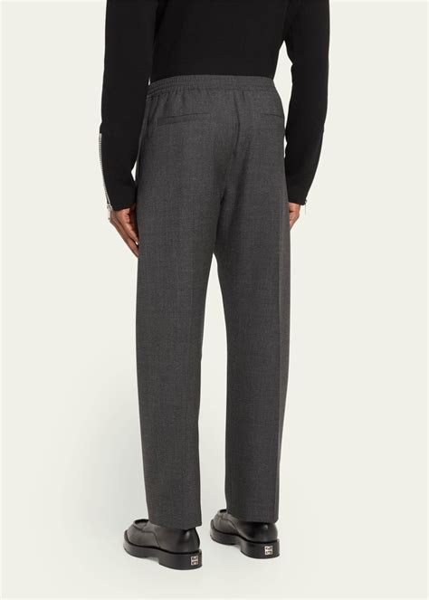 givenchy solid jogger trouser.